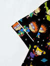 Retro Dinosaur Knit Pajama Set