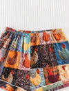 Check Print Pajama Set