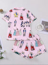 Hamilton Musical Print Pajama Set