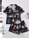 Hamilton Musical Print Pajama Set