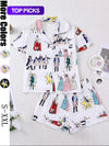 Hamilton Musical Print Pajama Set
