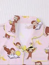 Monkey Banana Print Pajama Set