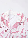 Shark Print Pajama Set