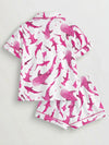Shark Print Pajama Set