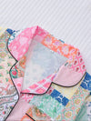 Floral Print Pajama Set