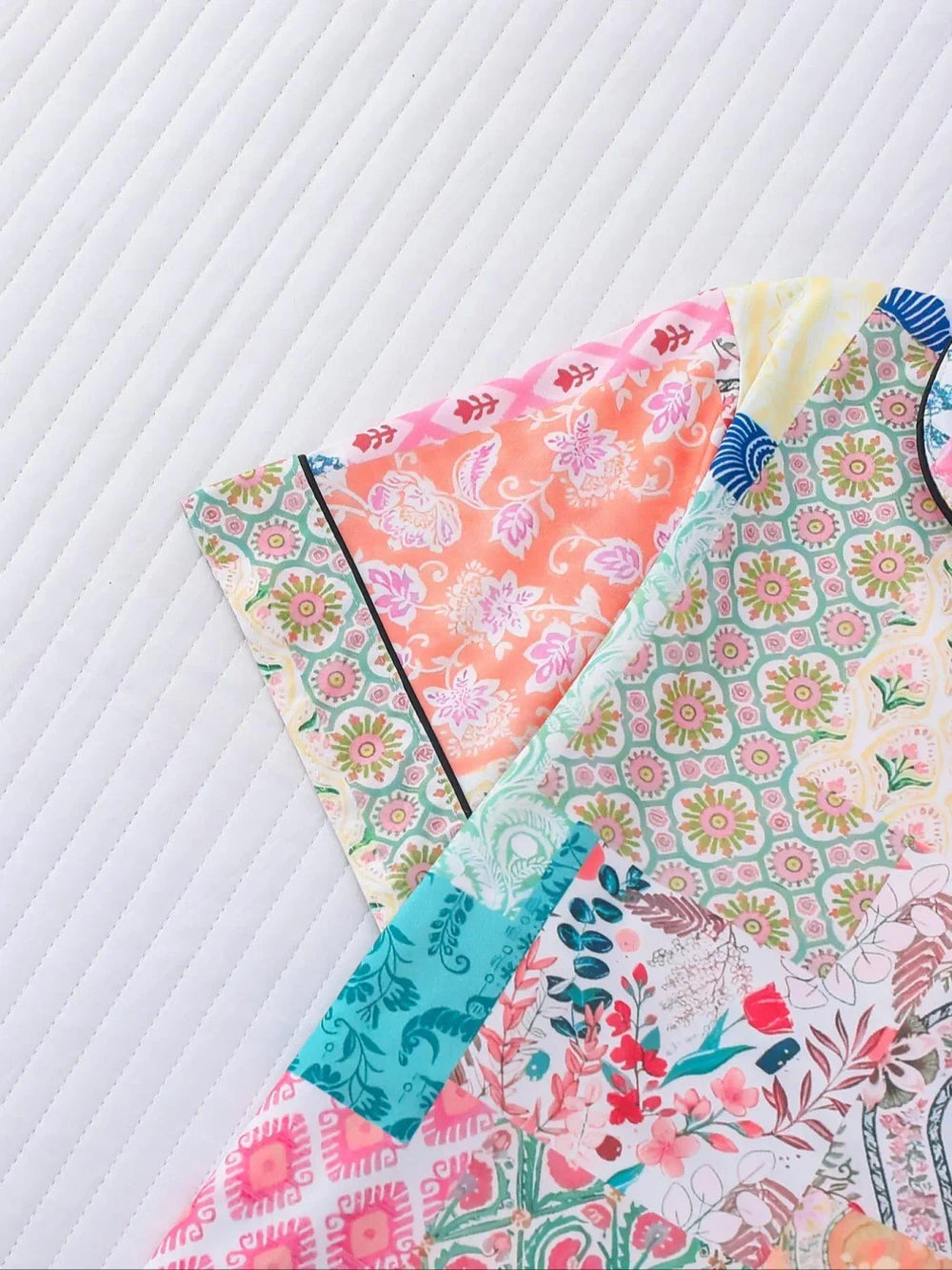 Floral Print Pajama Set