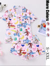 Monkey Print Pajama Set