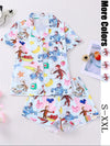 Monkey Print Pajama Set