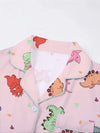Cartoon Dinosaur Pajama Set