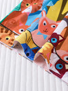 Cute Cat Print Pajama Set