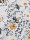Floral Bee Print Pajama Set