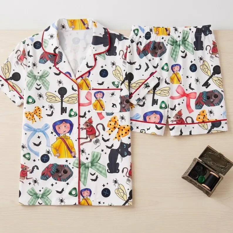 Coraline Satin Pajama Set