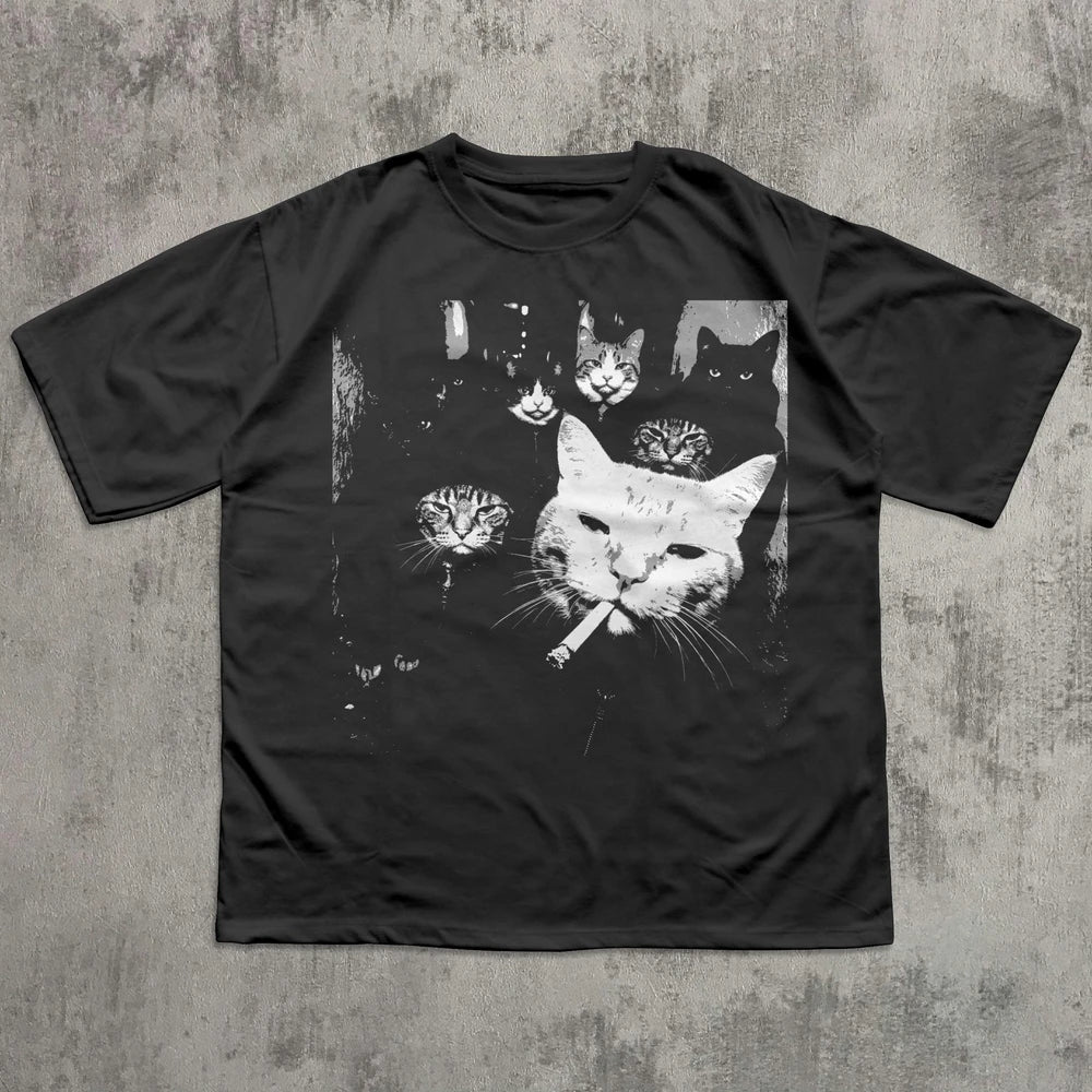 Funny Gangster Cat Shirt