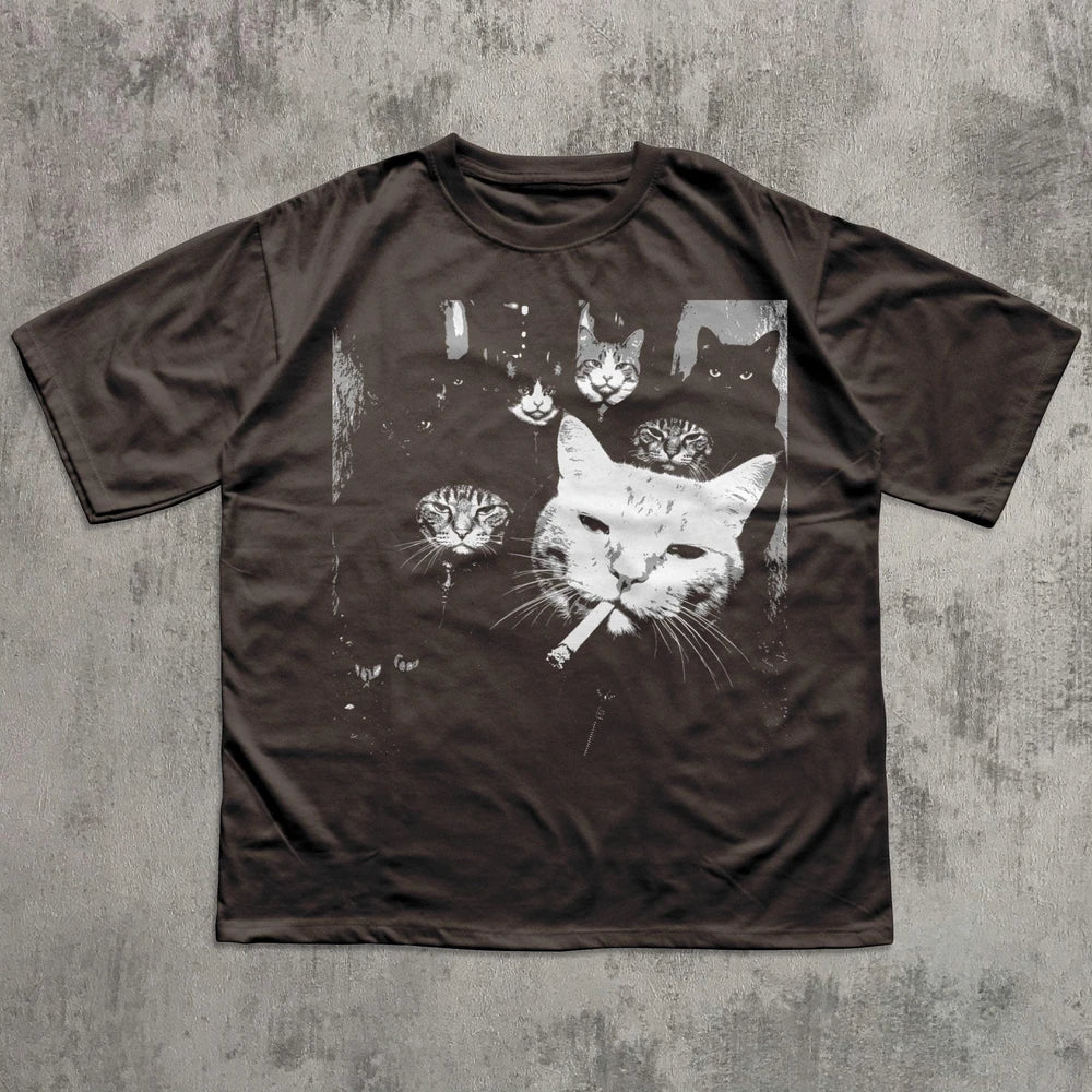 Funny Gangster Cat Shirt