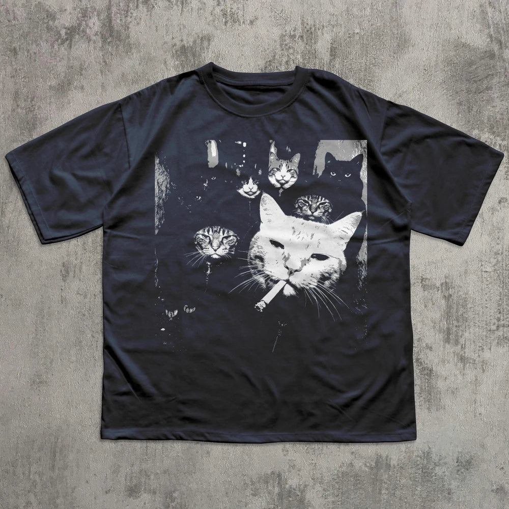 Funny Gangster Cat Shirt