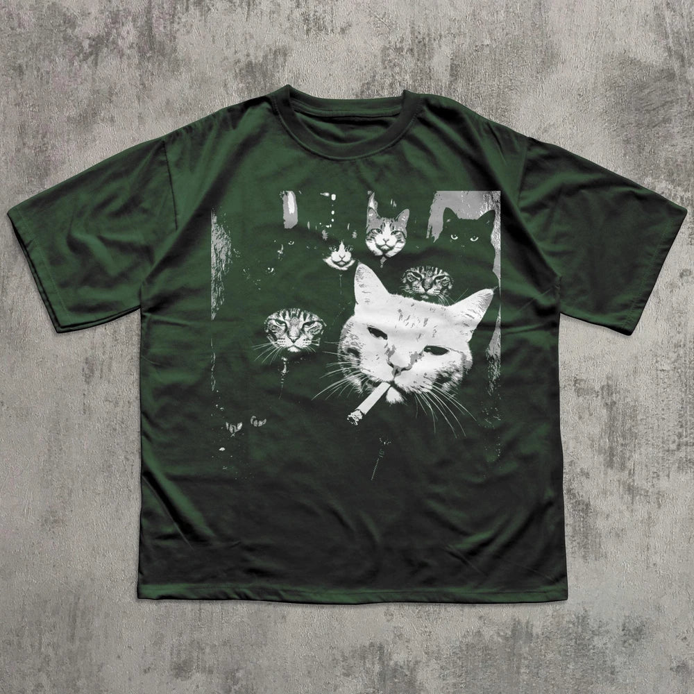 Funny Gangster Cat Shirt