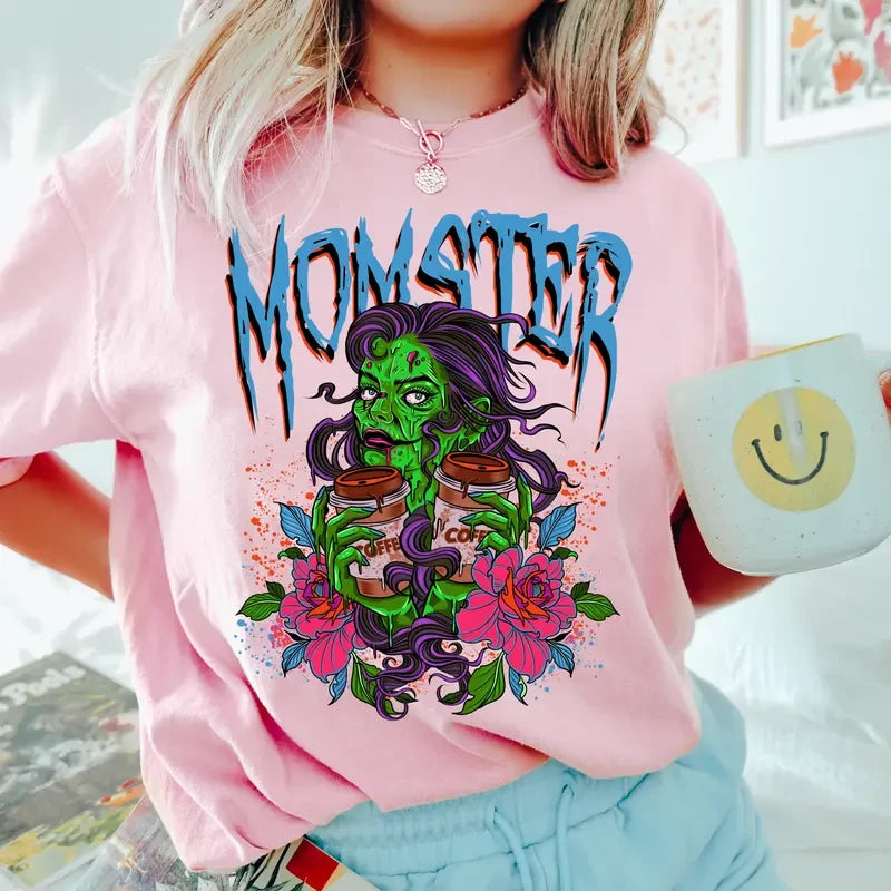 Momster Coffee Graphic Tee