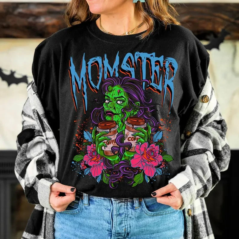 Momster Coffee Graphic Tee