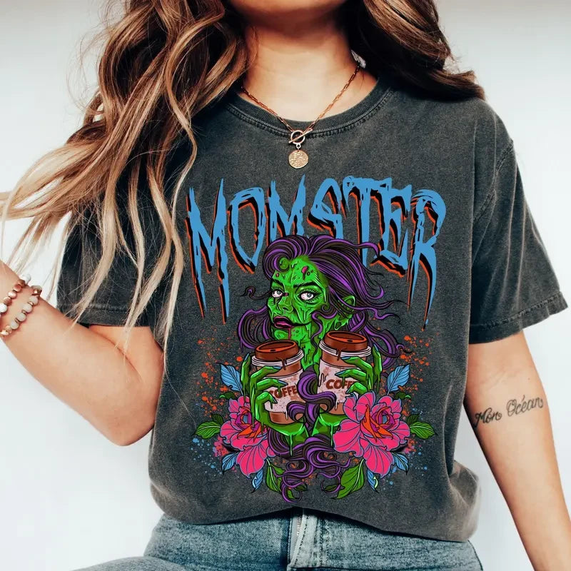 Momster Coffee Graphic Tee