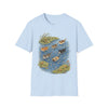 Swimming Cats Cotton T-Shirt