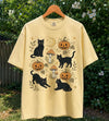 Black Cat Pumpkin Patch T-Shirt