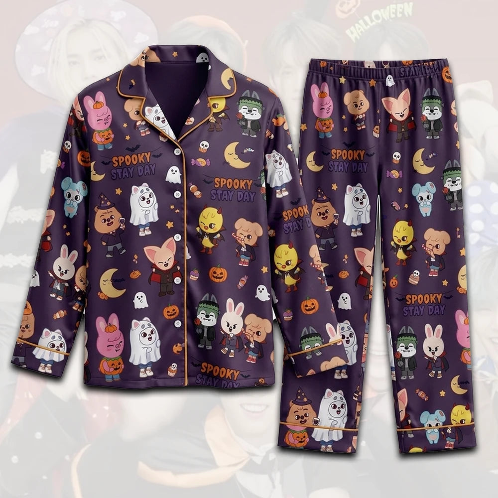 Silky Satin Pajama Set
