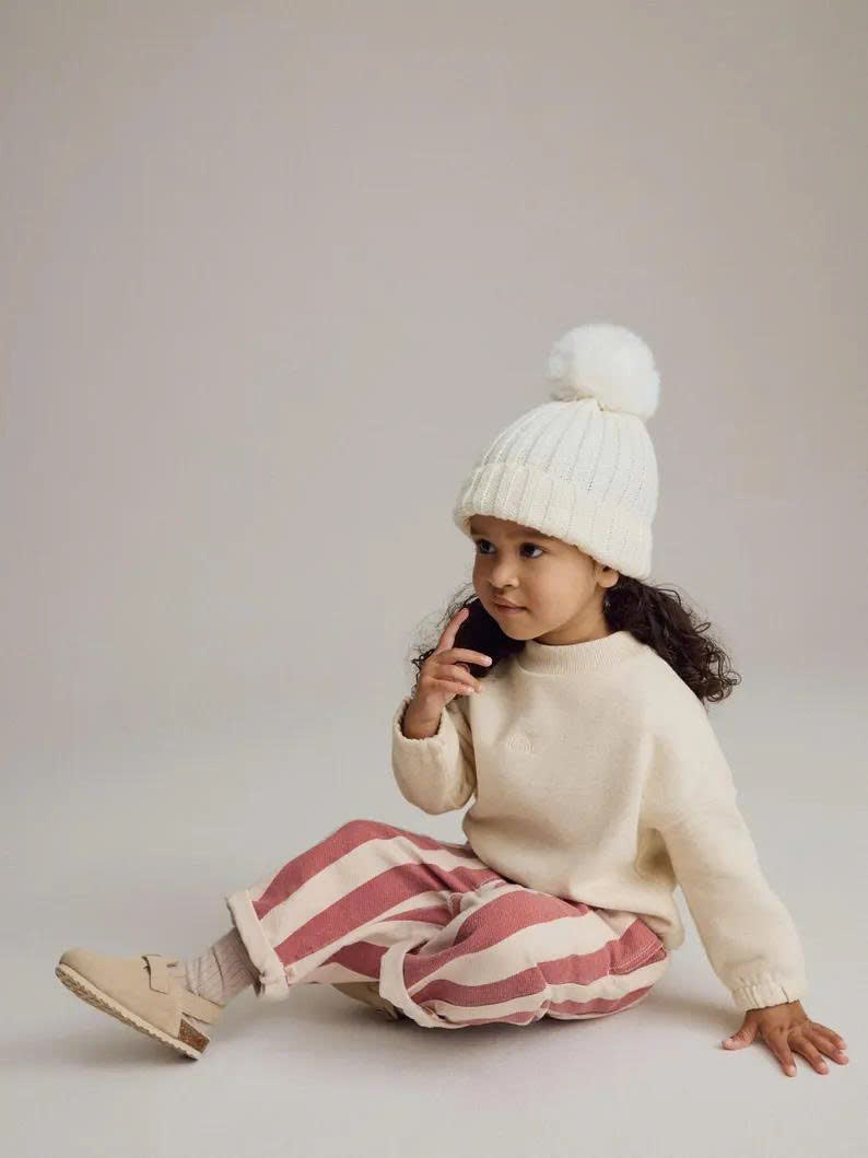 Kids Pants Sewing Pattern For Girls - Toddler Cotton Pant Pattern