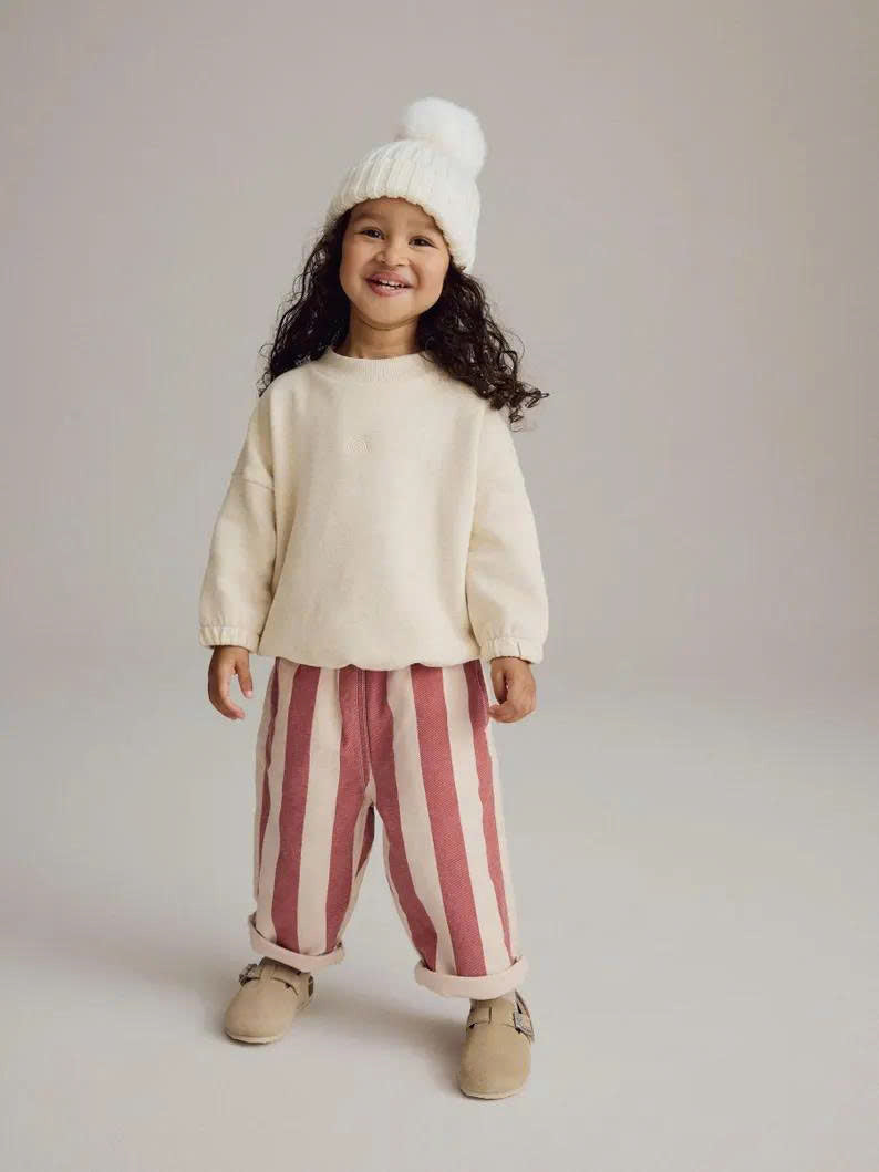 Kids Pants Sewing Pattern For Girls - Toddler Cotton Pant Pattern