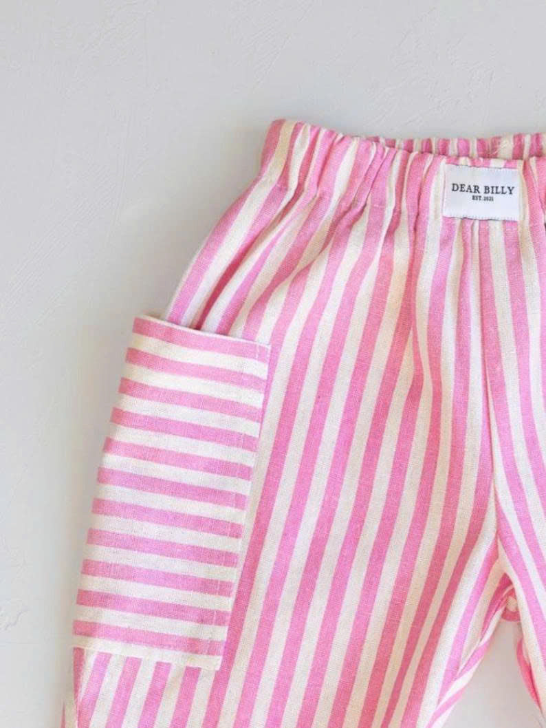 Unisex Kids Balloon Trousers • Barrel Leg Pant • PDF Sewing Pattern • Cali Pants • 3/6m-10y