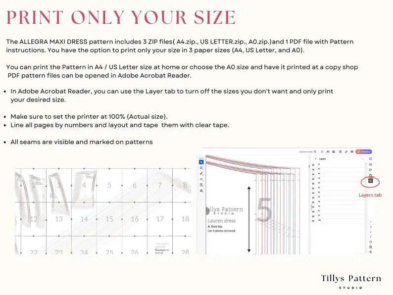 Evening Corset Dress Sewing Pattern: Slit Evening Gown (US 00-20) (PDF Pattern)