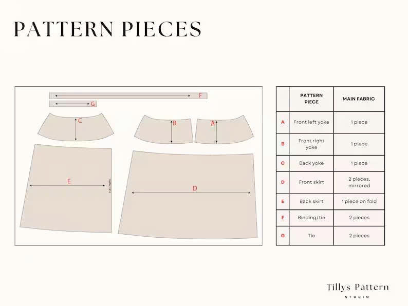 April Wrap Skirt Sewing Pattern | Low Waist Tie Skirt (US 00-22)