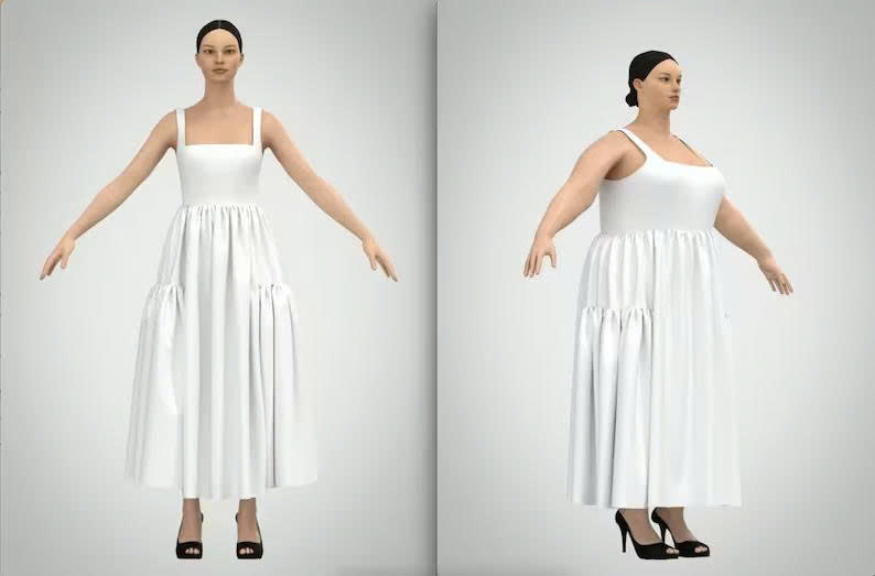 The Cozette Dress - PDF PATTERN size XXS to 7XL and Full Video Tutorial