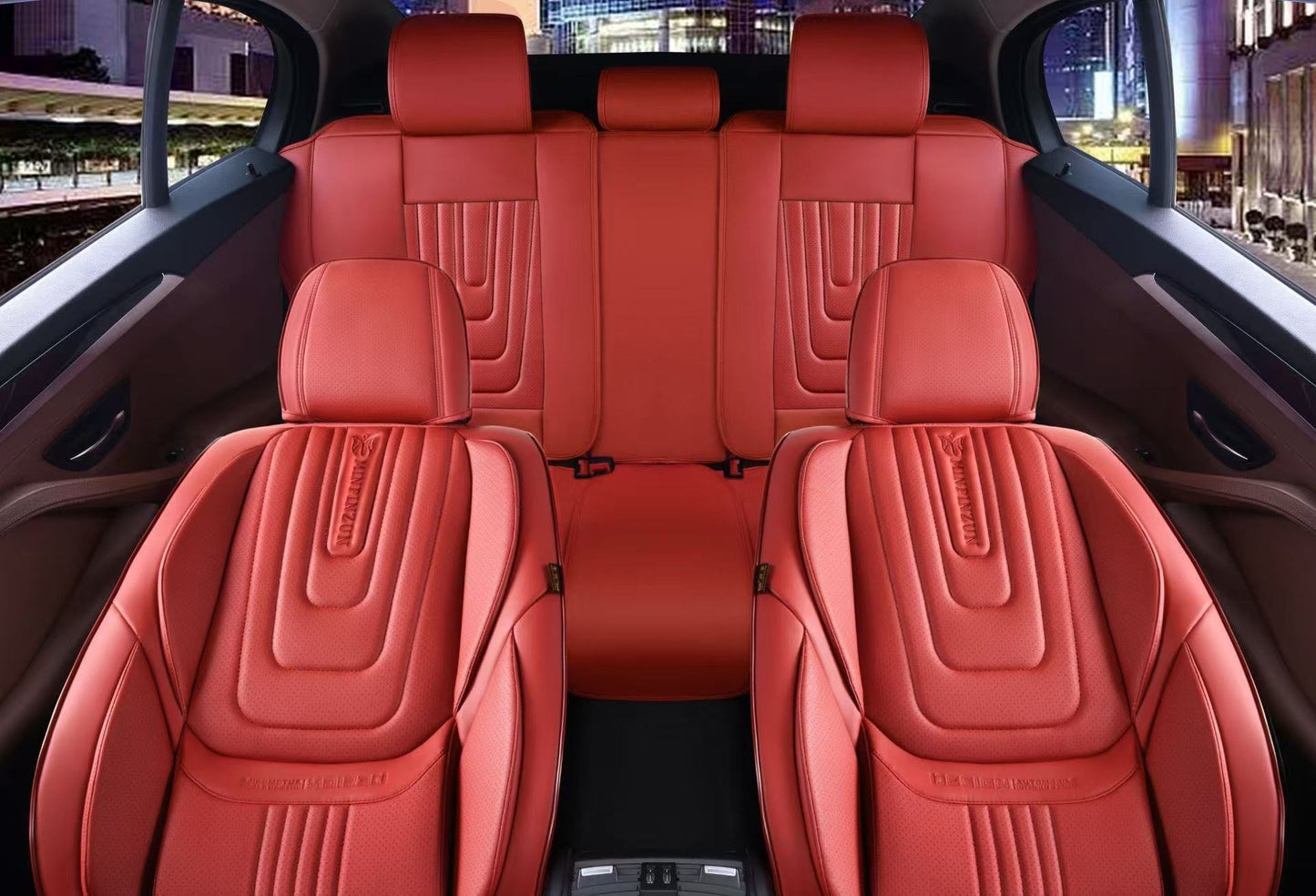 Nappa Leather Car Seat Covers – Long-Lasting, Stylish Colors, 5-Year Guarantee