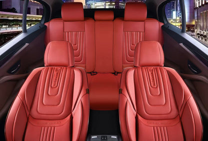 Nappa Leather Car Seat Covers – Long-Lasting, Stylish Colors, 5-Year Guarantee
