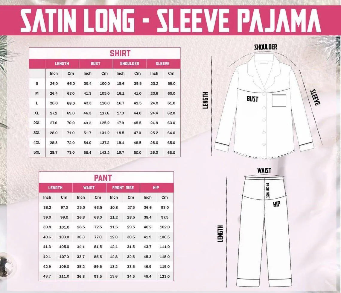 Women's Noodle Cat Short Sleeve Satin Pajama Set