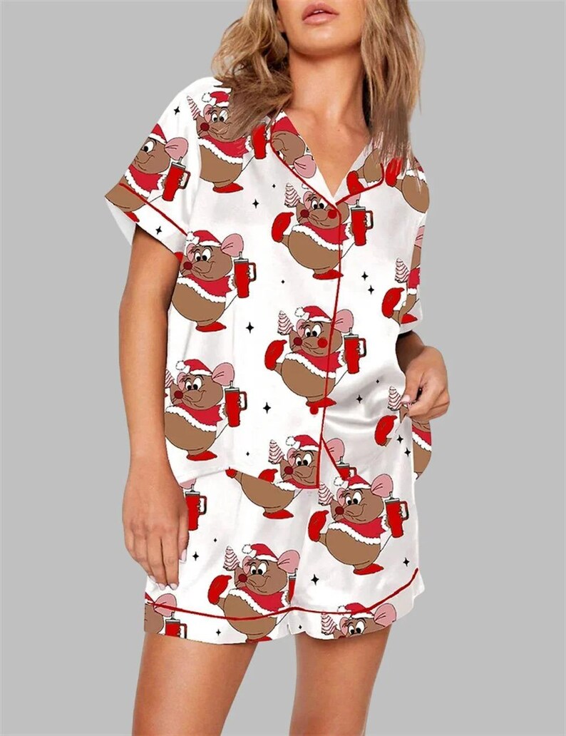 Gus Gus Looking Like a Snack Christmas Pajama Set