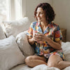 Check Print Pajama Set