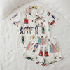 Hamilton Musical Print Pajama Set