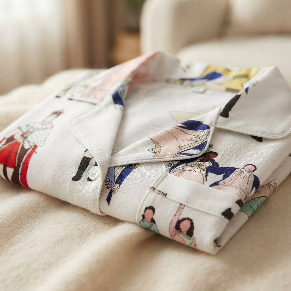 Hamilton Musical Print Pajama Set