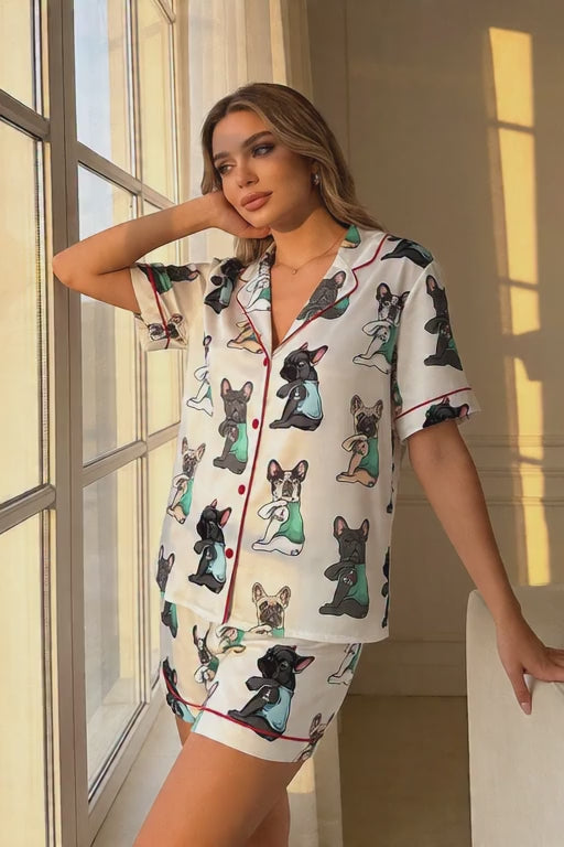 Women’s French Bulldog Pajama Set