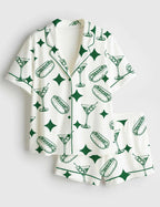 Women’s Printed Pajama Set