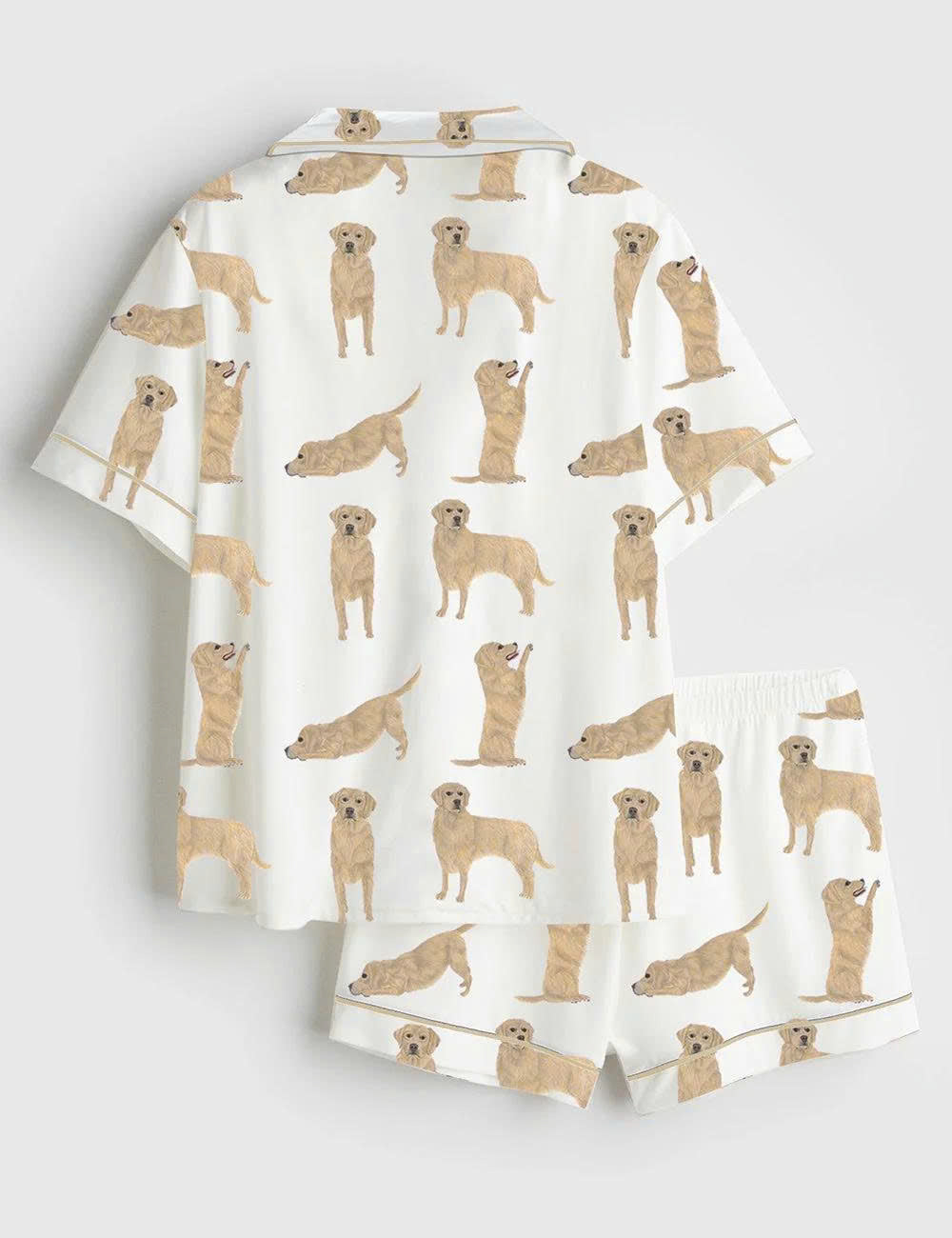 Women’s Orange Cocktail Pajama Set