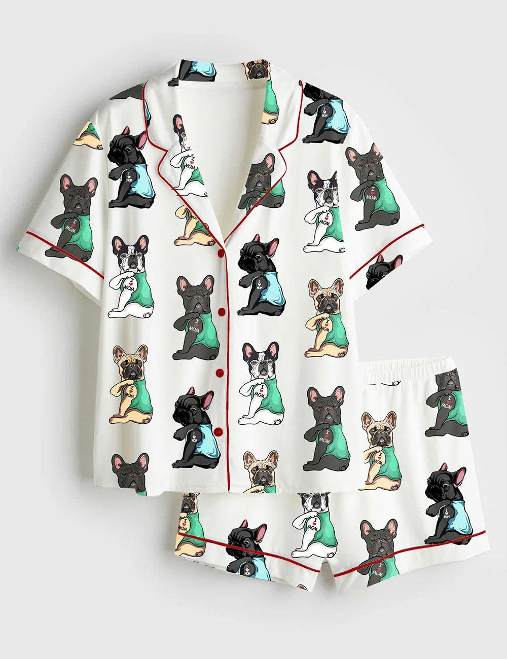 Women’s French Bulldog Pajama Set
