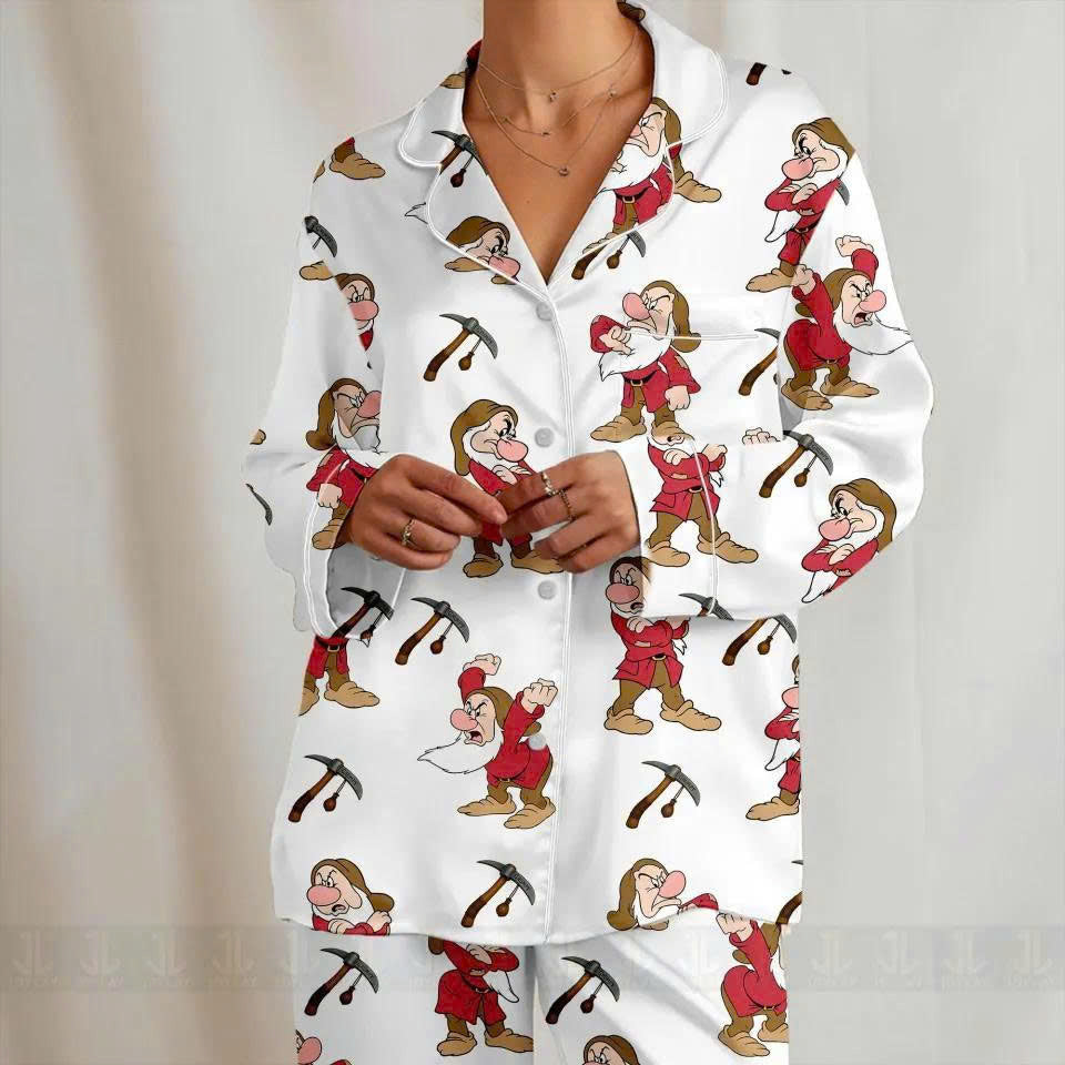 Women's Satin Pajama Set