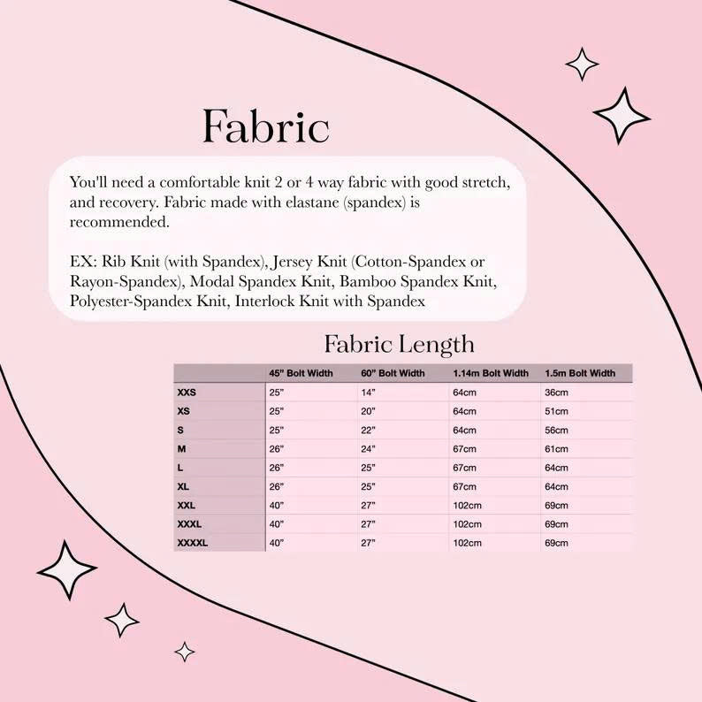 Fold Over Mini Shorts Sewing Pattern: Knit Fabric DIY (PDF Pattern Free)